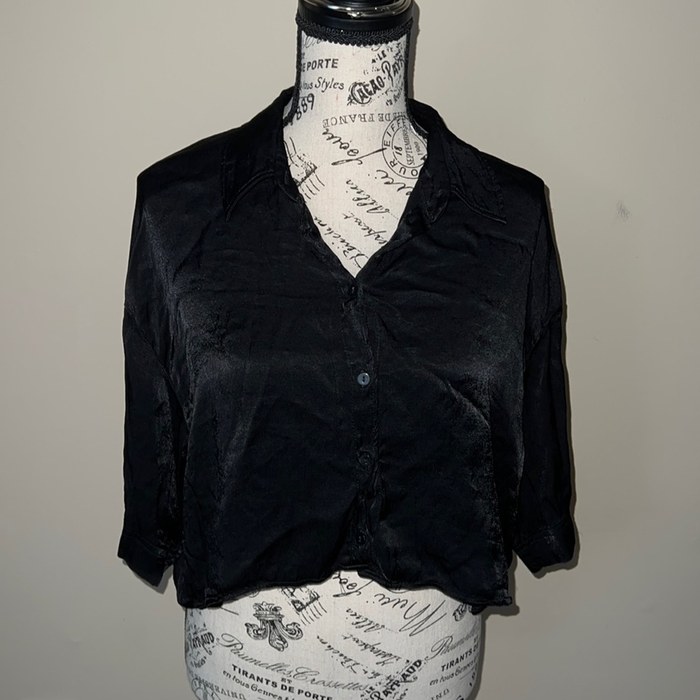 Zara silky top